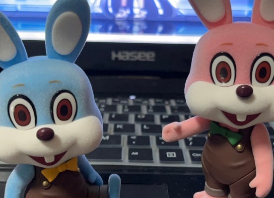 粘土人#1811b 寂静岭3 扑杀兔 (蓝色)