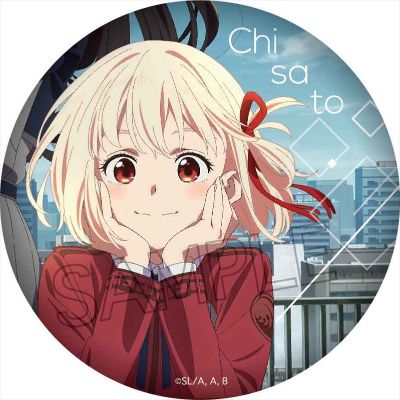 莉可丽丝 日本纸徽章