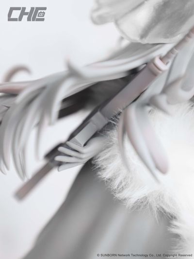 CHE手办原型大赛参赛品 少女前线 G36改 纯白矢车菊