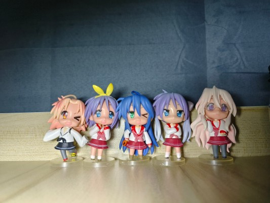 迷你黏土人 幸运星 柊镜 School Uniform 