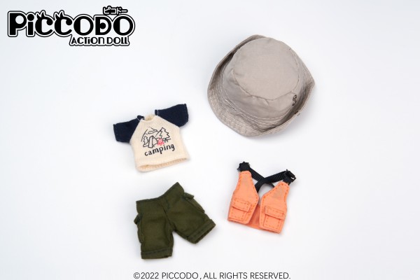 PICCODO ACTION DOLL 露营用服装套装B