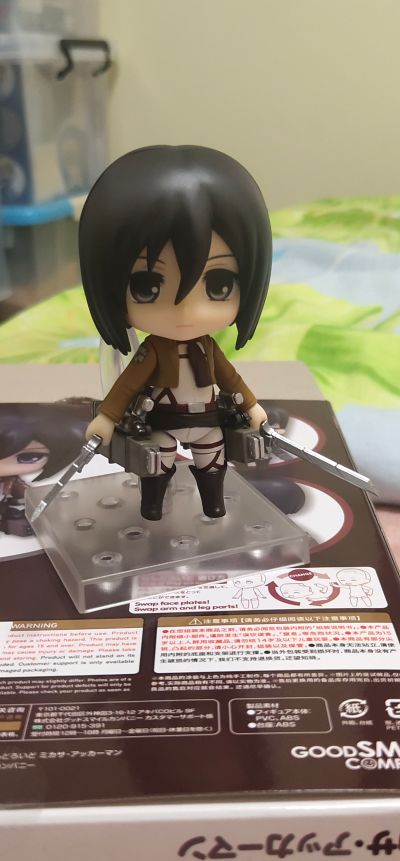 粘土人 #365 进击的巨人 三笠·阿克曼