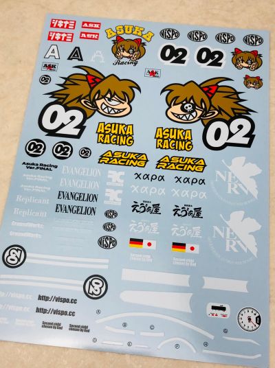 新世纪福音战士 明日香 赛车女郎 决赛版