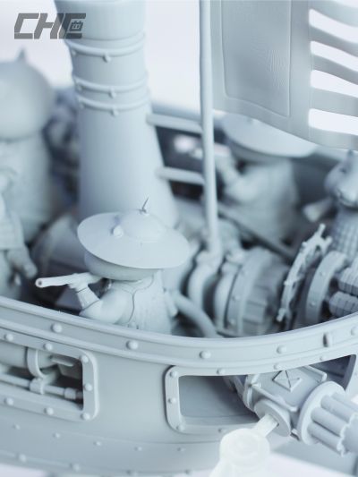 CHE手办原型大赛参赛品 猫兵鼠将-五翼斗舰