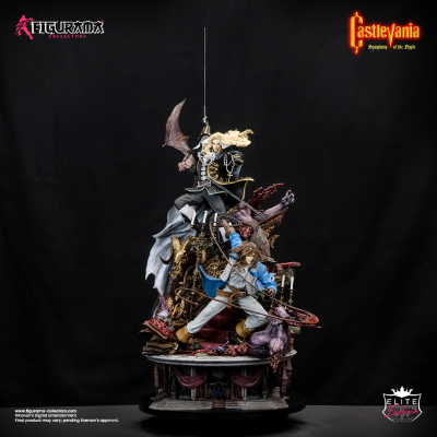 精英独家系列 恶魔城X 月下夜想曲 阿鲁卡多 和 里希特·贝尔蒙特