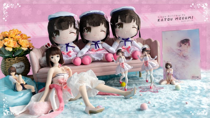 Coreful 路人女主的养成方法Fine 加藤惠 ～樱花礼服～（TAiTO限定）