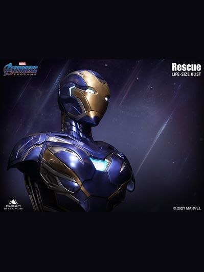 漫威系列 复仇者联盟4：终局之战 救援（佩珀·波兹） 49号装甲 胸像