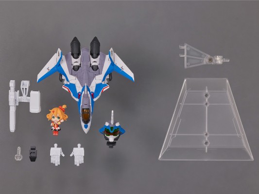 TINY SESSION 超时空要塞DELTA VF-31J 齐格飞（疾风机）+芙蕾雅