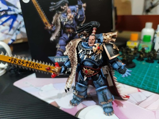 战锤40000 太空野狼 拉格纳 黑鬃