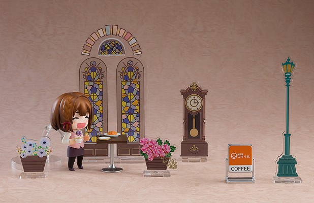 粘土人配件系列 亚克力装饰立牌 咖啡店