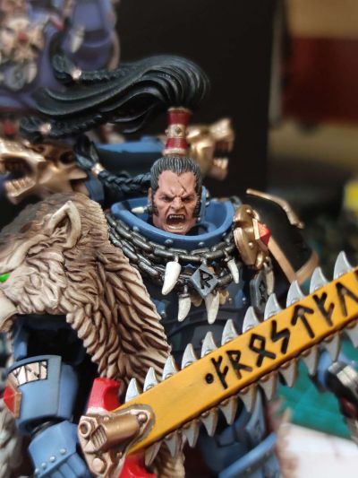 战锤40000 太空野狼 拉格纳 黑鬃