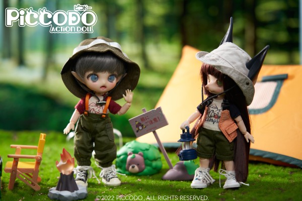 PICCODO ACTION DOLL 露营用小道具套装