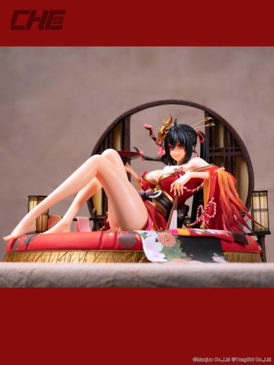 CHE手办原型大赛参赛品 碧蓝航线 鹩 花魁衣裳