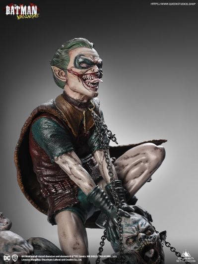 DC系列  DC漫画 狂笑蝙蝠侠王座 全身像