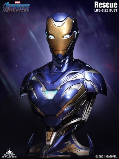 漫威系列 复仇者联盟4：终局之战 救援（佩珀·波兹） 49号装甲 胸像