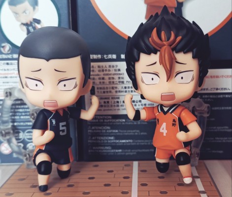 粘土人##945b 排球少年!! 田中龙之介 & 西谷夕 扩充配件版