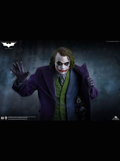 DC系列 黑暗骑士 希斯莱杰小丑 全身像