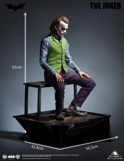 DC系列  蝙蝠侠：黑暗骑士 小丑 希斯莱杰 全身像