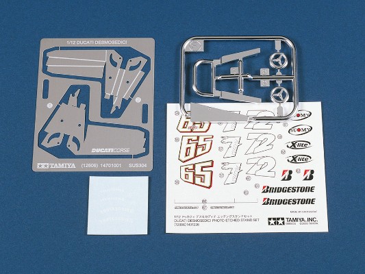 细节部件（摩托车型号用） No.6 1/12 杜卡迪 DESMOSEDICI 光刻支架组