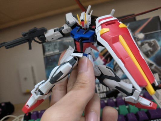 HGCE 机动战士高达 SEED GAT-X105+AQM/E-X01 翔翼型强袭高达