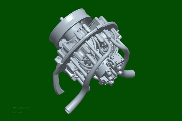 编号：05816 1/48 军用飞机系列 俄罗斯 米-4 “猎犬” 直升机