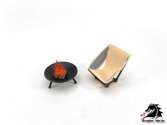 DH-E004 1/12比例 露营装备套装B