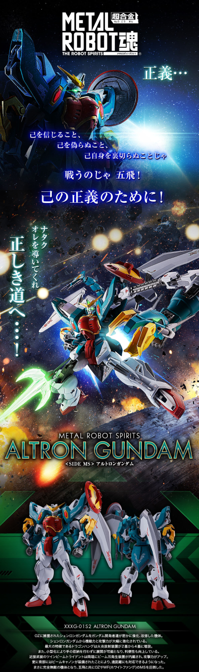 METAL ROBOT魂＜机动战士系列＞ 新机动战记高达W 双头龙高达