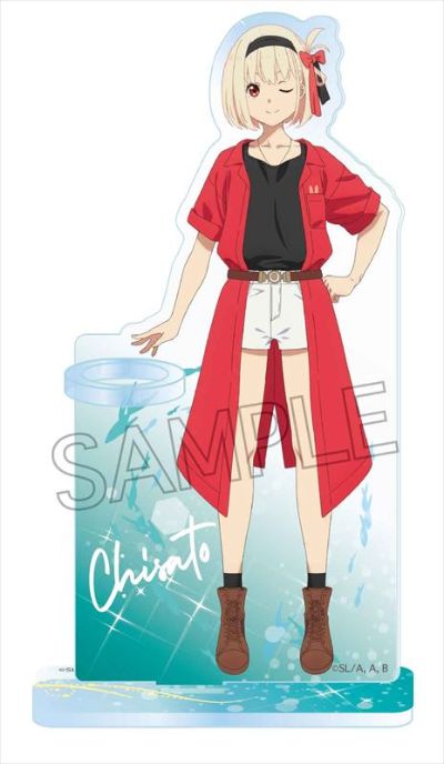 莉可丽丝 亚克力笔架立牌2