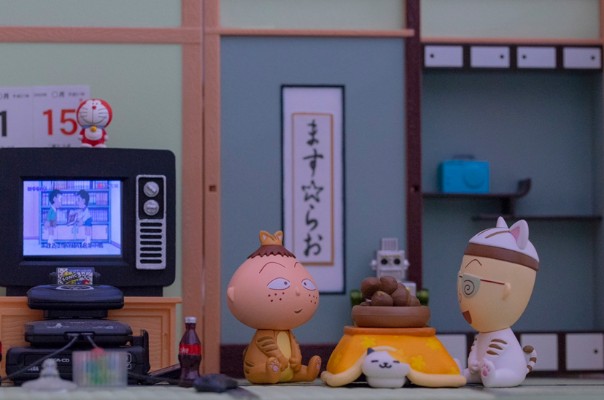 粘土人场景系列#2 和风生活A 和室餐厅