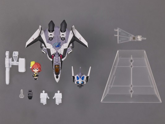 TINY SESSION 超时空要塞DELTA  VF-31F 齐格飞（梅瑟机）+要·巴卡妮雅