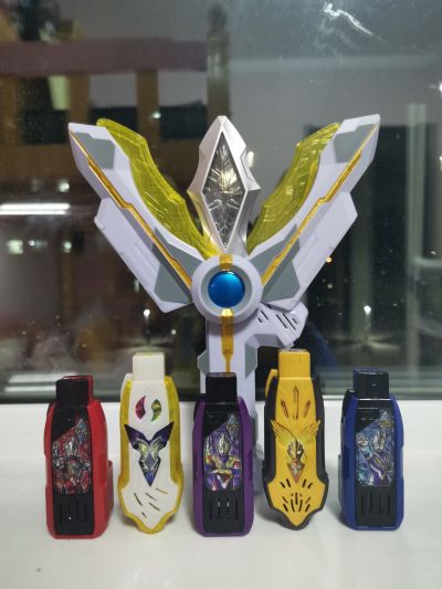 特利迦奥特曼 DX 胜利超越之钥 特别版 特利迦奥特曼 钥匙套装