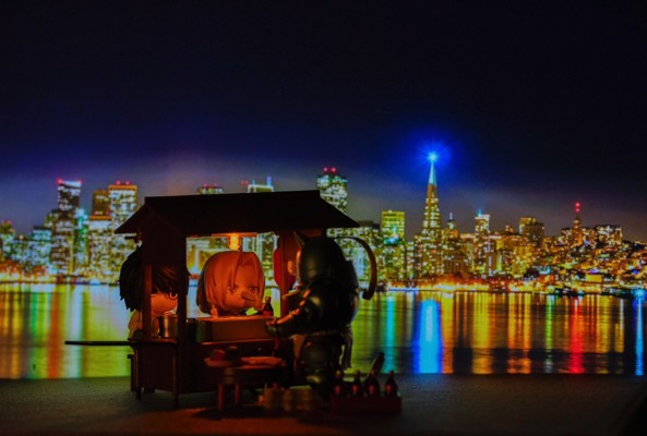 多姿骷髅 关东煮摊档布景