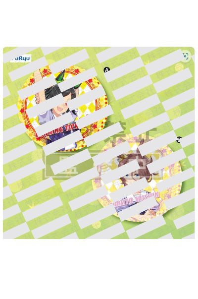 赛马娘 圆形抱枕10