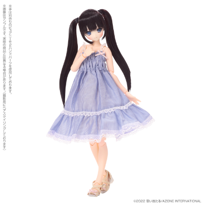 SAHRA'S a・la・mode 柚叶/Sweet Moment 搭配多尔套装 夜棕色头发 DOLLSHOW・AZONE限定