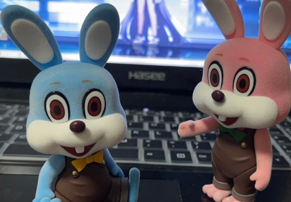 粘土人#1811b 寂静岭3 扑杀兔 (蓝色)