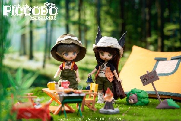 PICCODO ACTION DOLL 露营用小道具套装