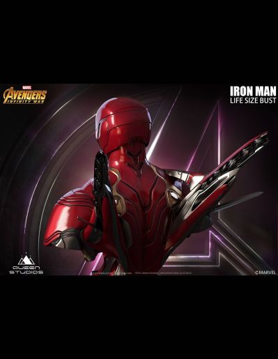 漫威系列 复仇者联盟3：无限战争 钢铁侠 五十号装甲 胸像