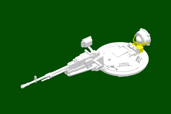 编号：09610 1/35 装甲车辆系列 俄罗斯 T-72B3 坦克 带4S24反应装甲及栅栏