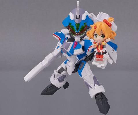 TINY SESSION 超时空要塞DELTA VF-31J 齐格飞（疾风机）+芙蕾雅