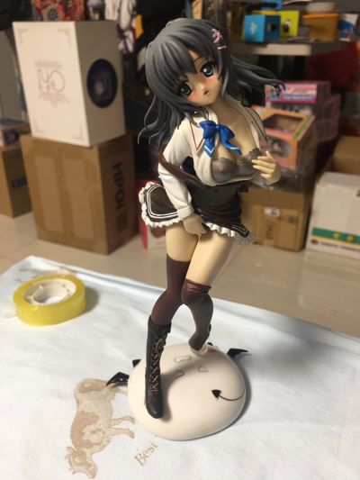 染红的街道 片桐优姬 害羞表情 olive限定版