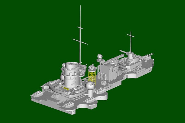 编号：06736 1/700 世界战舰系列 德国 格耐森瑙号 战列舰