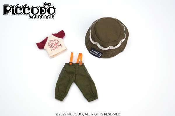 PICCODO ACTION DOLL 露营用服装套装A