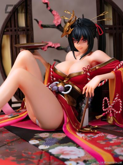 CHE手办原型大赛参赛品 碧蓝航线 鹩 花魁衣裳