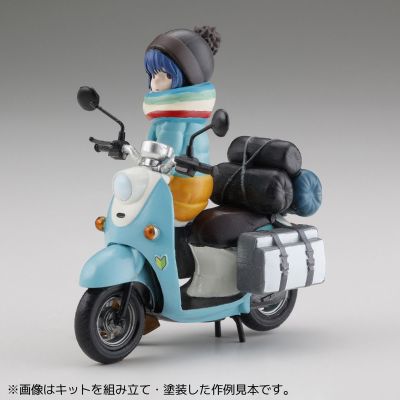 ARTPLA 摇曳露营△ 志摩凛 和 摩托车 套装