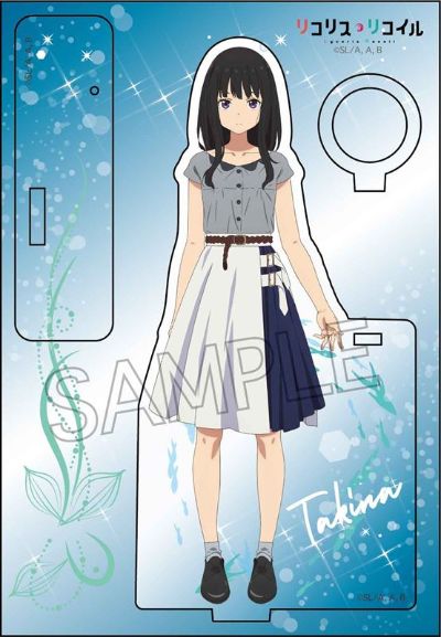 莉可丽丝 亚克力笔架立牌2