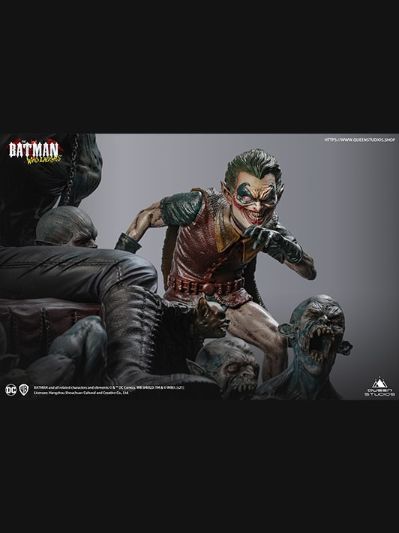 DC系列  DC漫画 狂笑蝙蝠侠王座 全身像