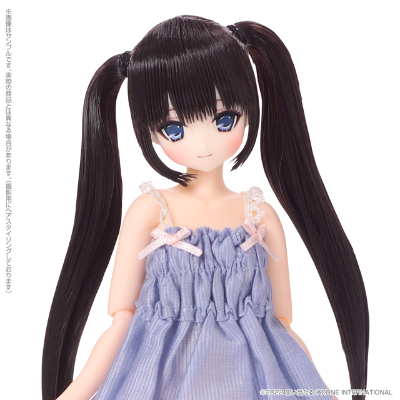SAHRA'S a・la・mode 柚叶/Sweet Moment 搭配多尔套装 夜棕色头发 DOLLSHOW・AZONE限定