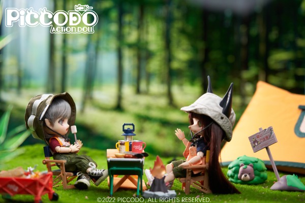PICCODO ACTION DOLL 露营用小道具套装