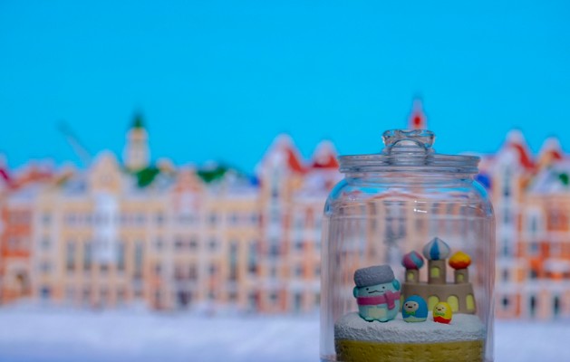 角落小伙伴 在房间角落享受旅行