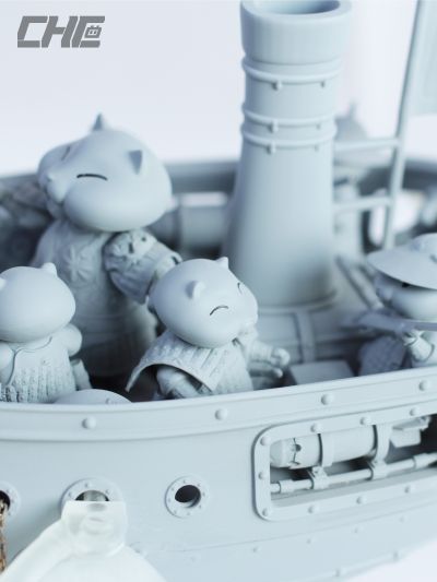 CHE手办原型大赛参赛品 猫兵鼠将-五翼斗舰